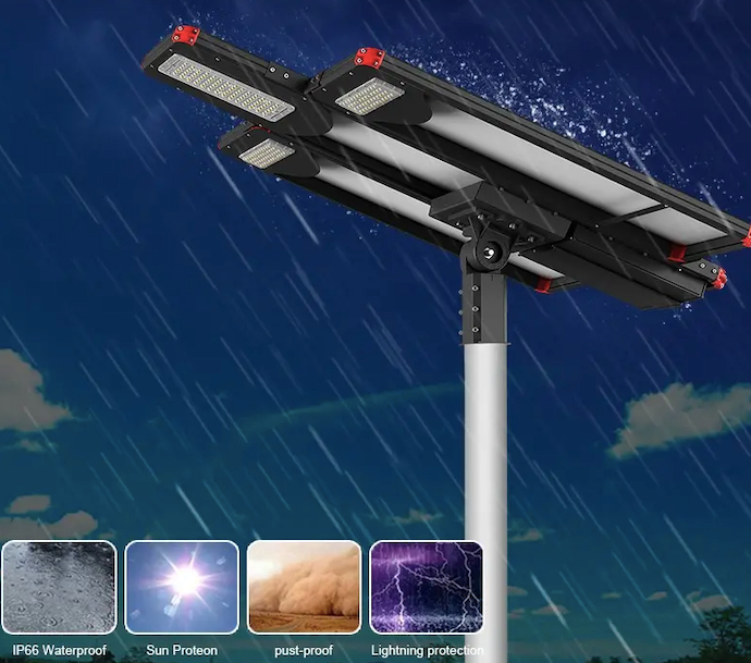 commercial solar street lights