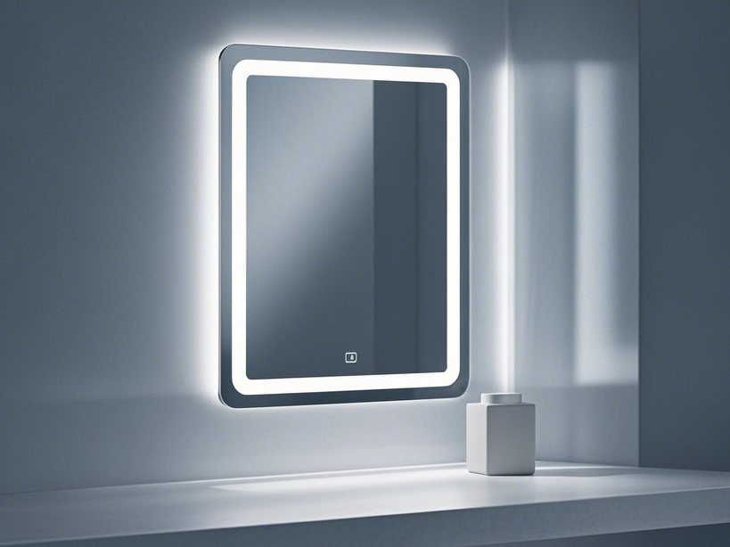 illuminated bathroom mirror